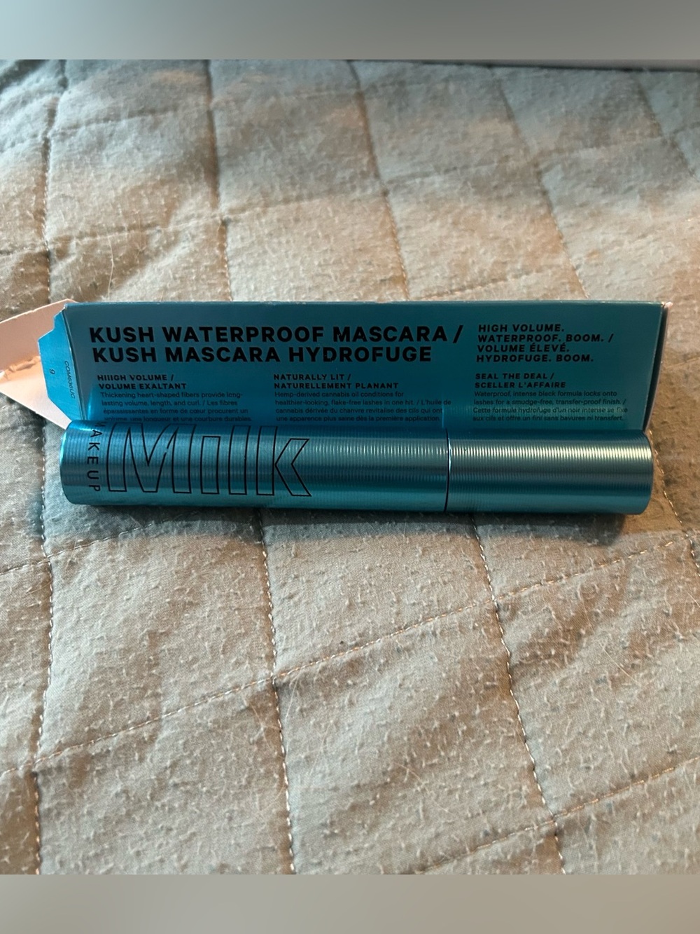 Milk Makeup KUSH Waterproof Volumizing Liquid Mascara, Black, 0.32 fl oz